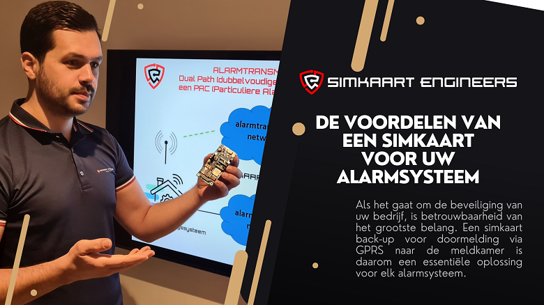 simkaart gprs doormelding pac back-up